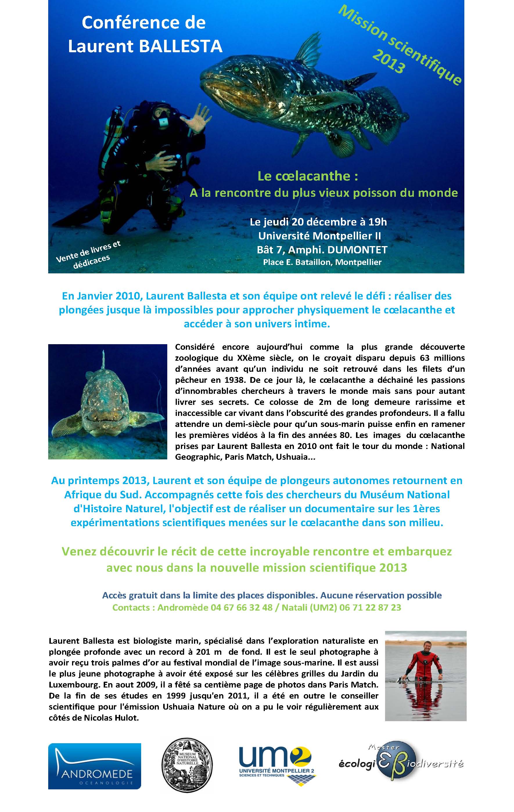 a la rencontre du coelacanthe