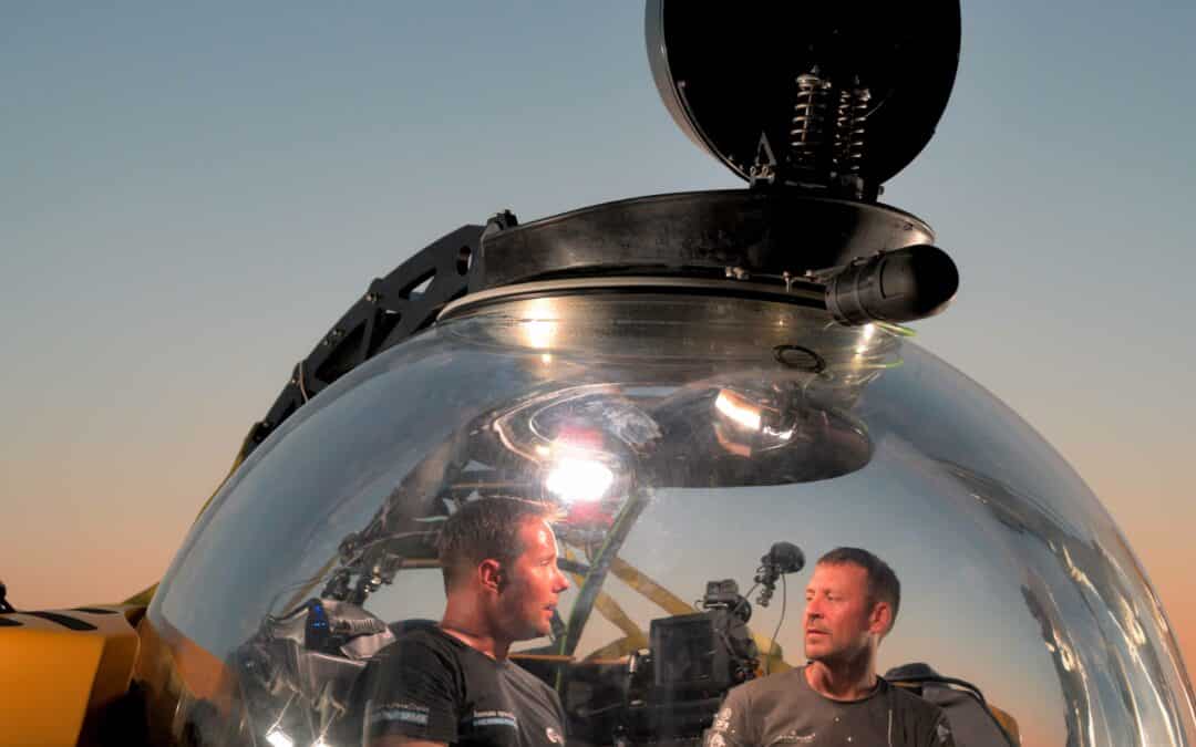 Plongée en sous-marin avec Thomas Pesquet et Laurent Ballesta